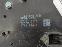2015-2018 Ford Focus Climate Control Module Temperature AC/Heater Replacement P/N:17011886-01 4F571-BB Fits OEM Used Auto Pa