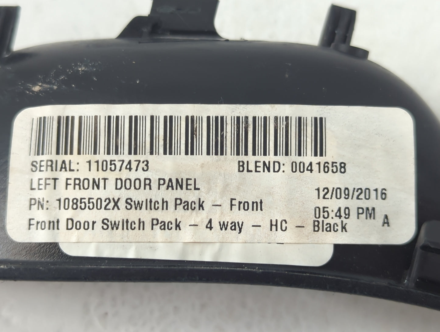 2012-2018 Ford Focus Master Power Window Switch Replacement Driver Side Left P/N:1085502X Fits OEM Used Auto Parts - Oemused