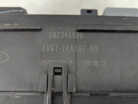 2017-2018 Ford Focus Fusebox Fuse Box Panel Relay Module P/N:E02345500 AV6T-14A067-AD Fits Fits 2017 2018 OEM Used Auto Part