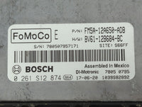 2013-2018 Ford Focus PCM Engine Control Computer ECU ECM PCU OEM P/N:BV61-12B684-BC FM5A-12A650-ADB Fits OEM Used Auto Parts