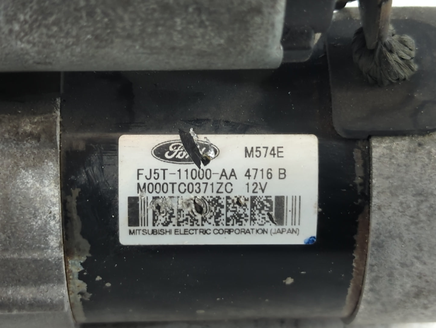 2012-2018 Ford Focus Car Starter Motor Solenoid OEM P/N:M000TC0371ZC FJ5T-11000-AA Fits OEM Used Auto Parts - Oemusedautopar