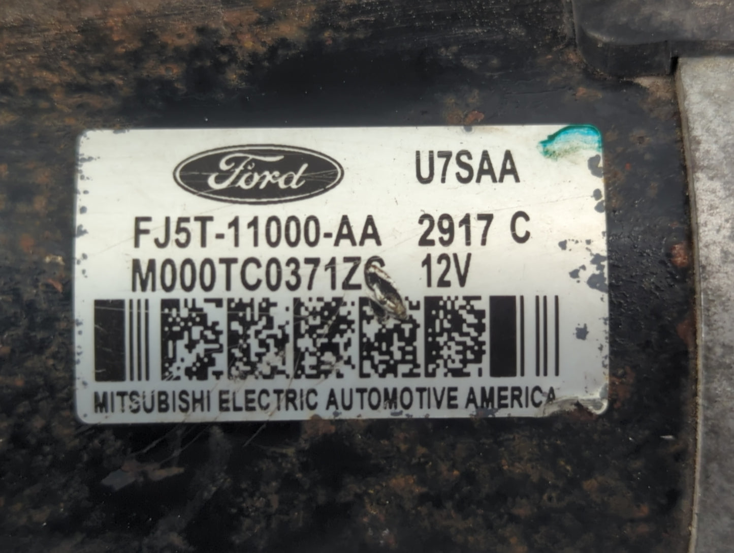 2012-2018 Ford Focus Car Starter Motor Solenoid OEM P/N:FJ5T-11000-AA Fits Fits 2012 2013 2014 2015 2016 2017 2018 2019 2020
