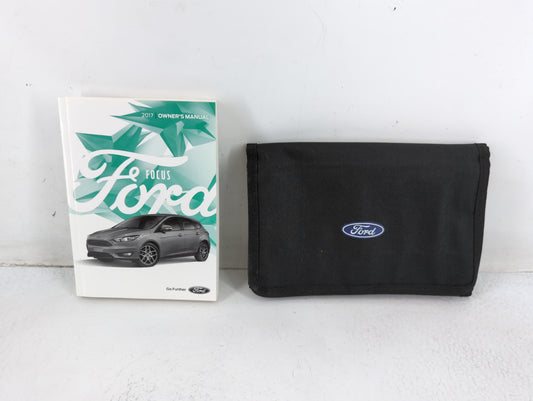 2017 Ford Focus Owners Manual Book Guide P/N:HM5J19A321 AA OEM Used Auto Parts - Oemusedautoparts1.com