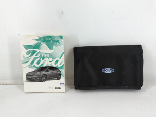 2017 Ford Focus Owners Manual Book Guide P/N:HM5J 19A321 AA OEM Used Auto Parts - Oemusedautoparts1.com