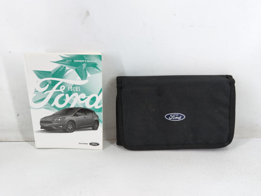 2017 Ford Focus Owners Manual Book Guide P/N:HM5J 19A321 AA OEM Used Auto Parts - Oemusedautoparts1.com