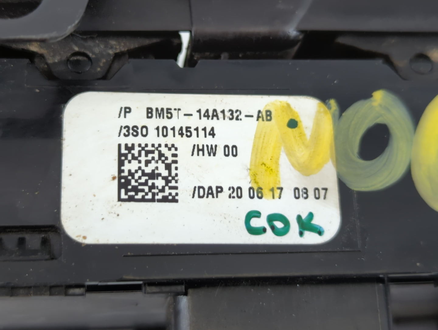 2012-2018 Ford Focus Master Power Window Switch Replacement Driver Side Left P/N:BM5T-14A132-AB Fits OEM Used Auto Parts - O