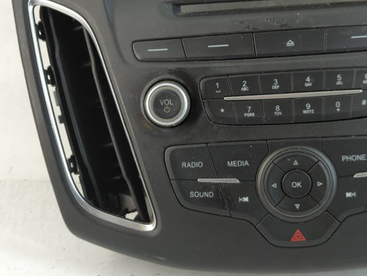 2015-2018 Ford Focus Radio AM FM Cd Player Receiver Replacement P/N:F1ET18K811LD Fits Fits 2015 2016 2017 2018 2019 OEM Used Auto Parts
