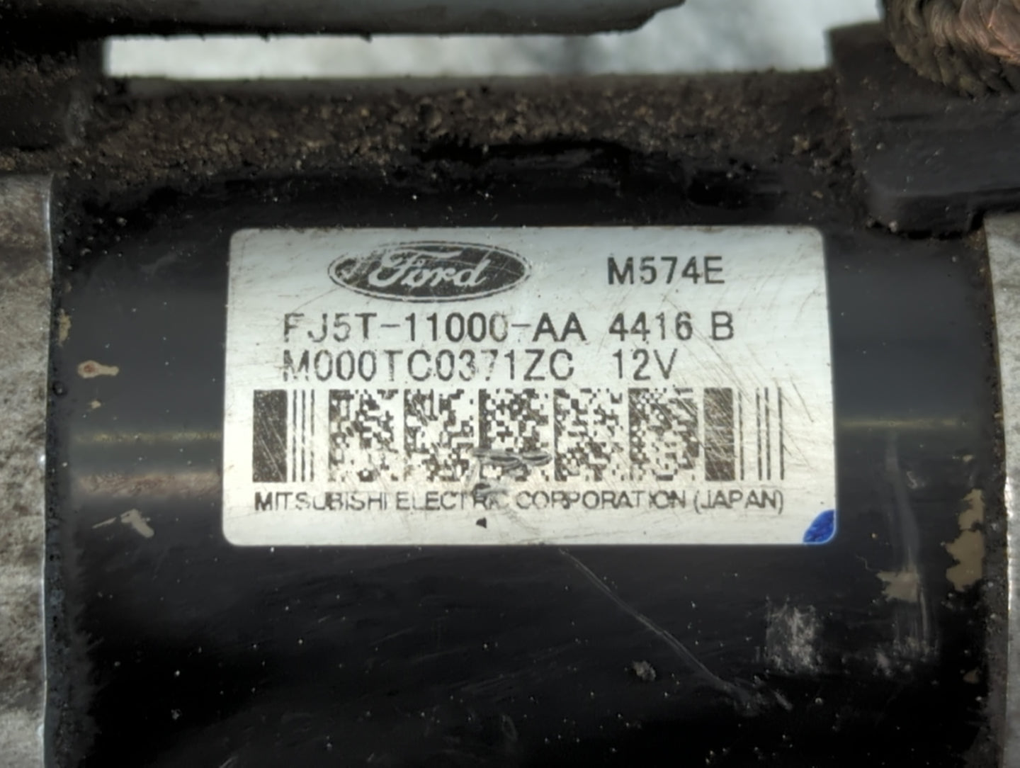 2012-2018 Ford Focus Car Starter Motor Solenoid OEM P/N:M000TC0371ZC FJ5T-11000-AA Fits OEM Used Auto Parts - Oemusedautopar
