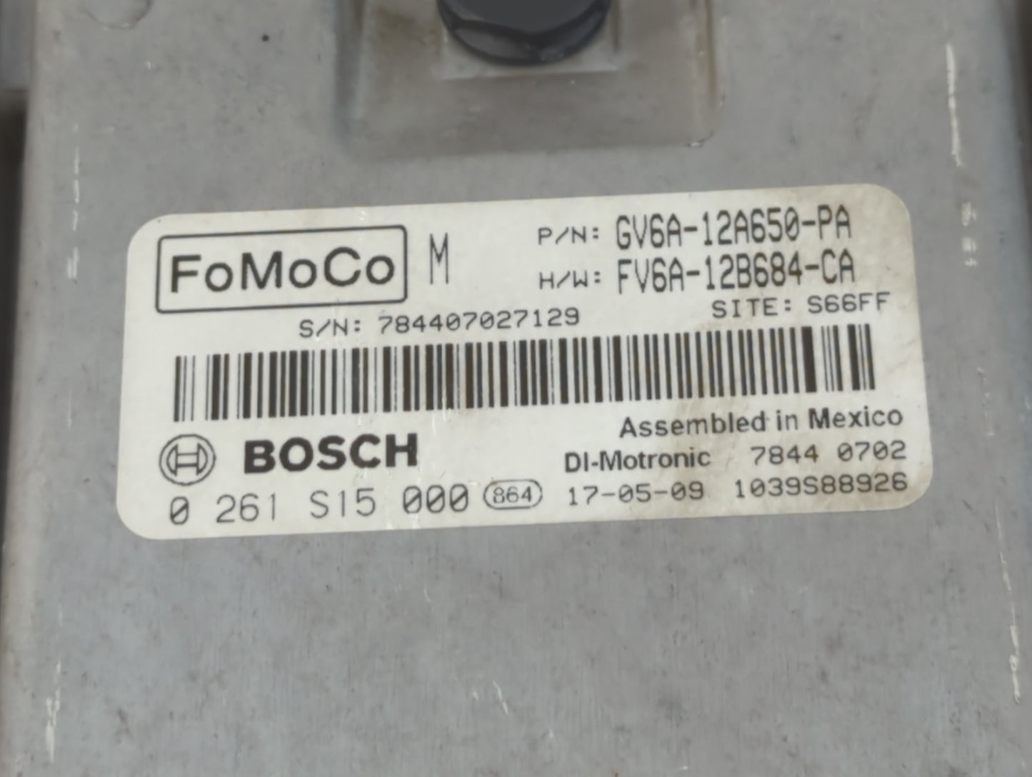 2016-2018 Ford Focus PCM Engine Control Computer ECU ECM PCU OEM P/N:FV6A-12B684-CA GV6A-12A650-PA Fits Fits 2016 2017 2018 