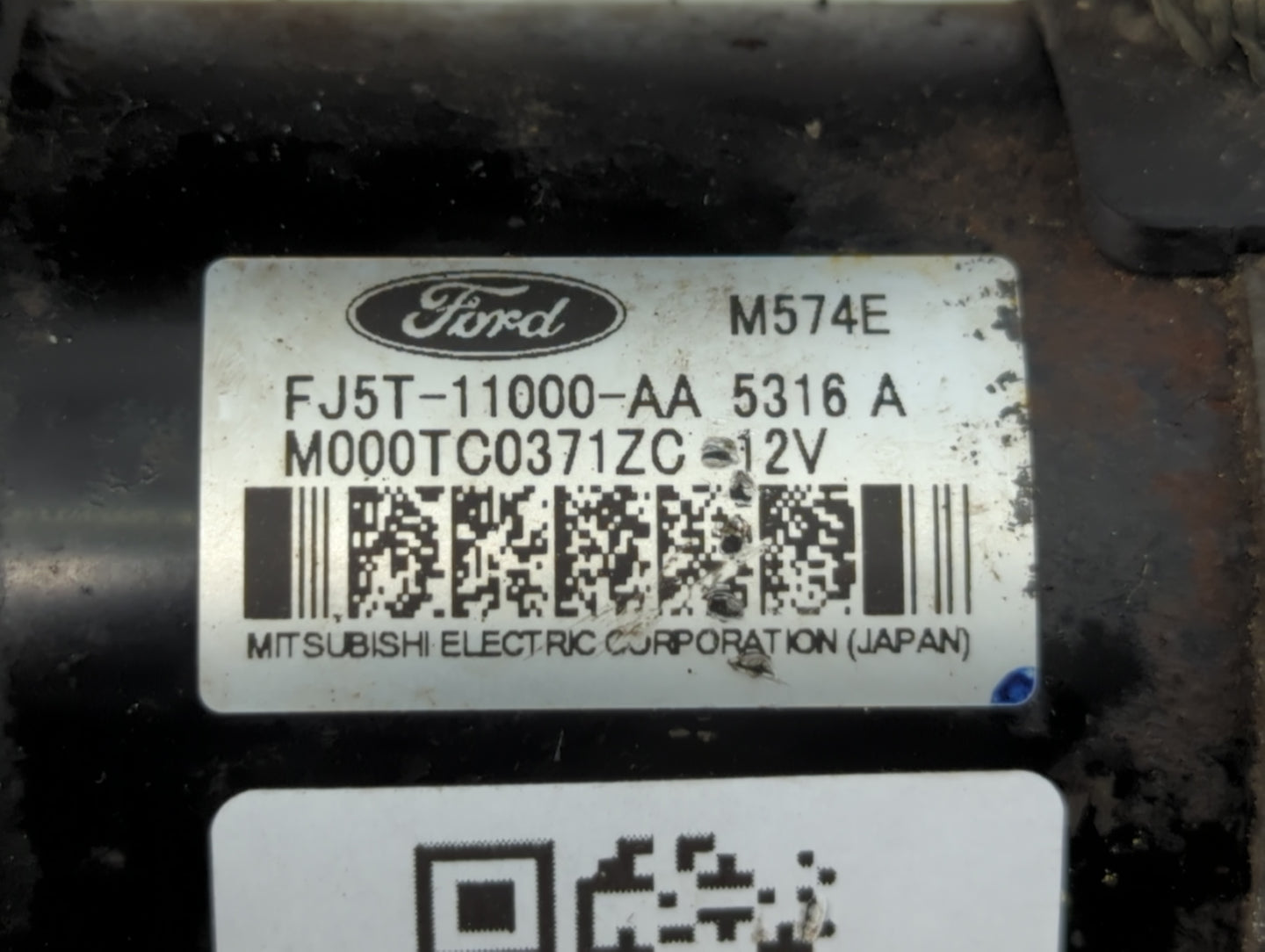 2012-2018 Ford Focus Car Starter Motor Solenoid OEM P/N:M000TC0371ZC FJ5T-11000-AA Fits OEM Used Auto Parts - Oemusedautopar