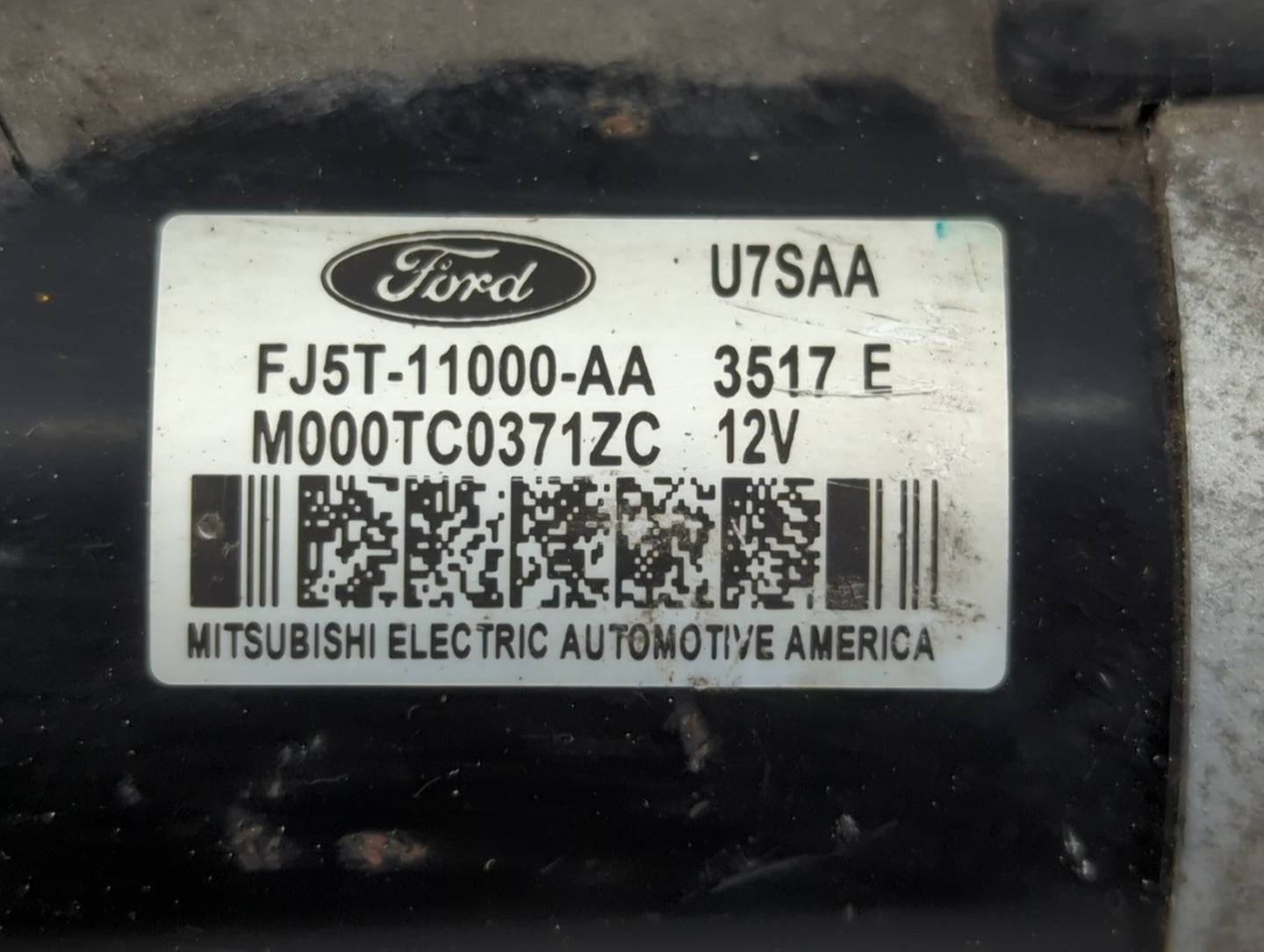 2012-2018 Ford Focus Car Starter Motor Solenoid OEM P/N:FJ5T-11000-AA Fits Fits 2012 2013 2014 2015 2016 2017 2018 2019 2020