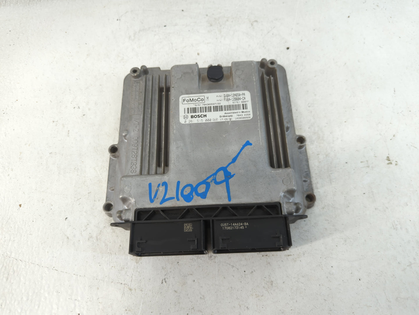 2016-2018 Ford Focus Electric Control Module Gv6a-12a650-pa - Oemusedautoparts1.com