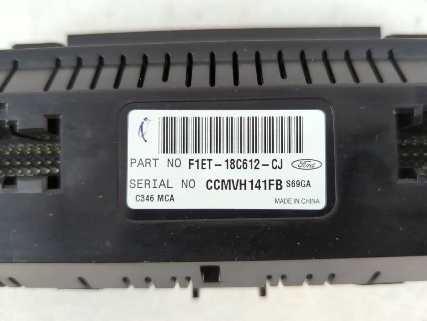 2015-2018 Ford Focus Climate Control Module Temperature AC/Heater Replacement Fits Fits 2015 2016 2017 2018 OEM Used Auto Pa