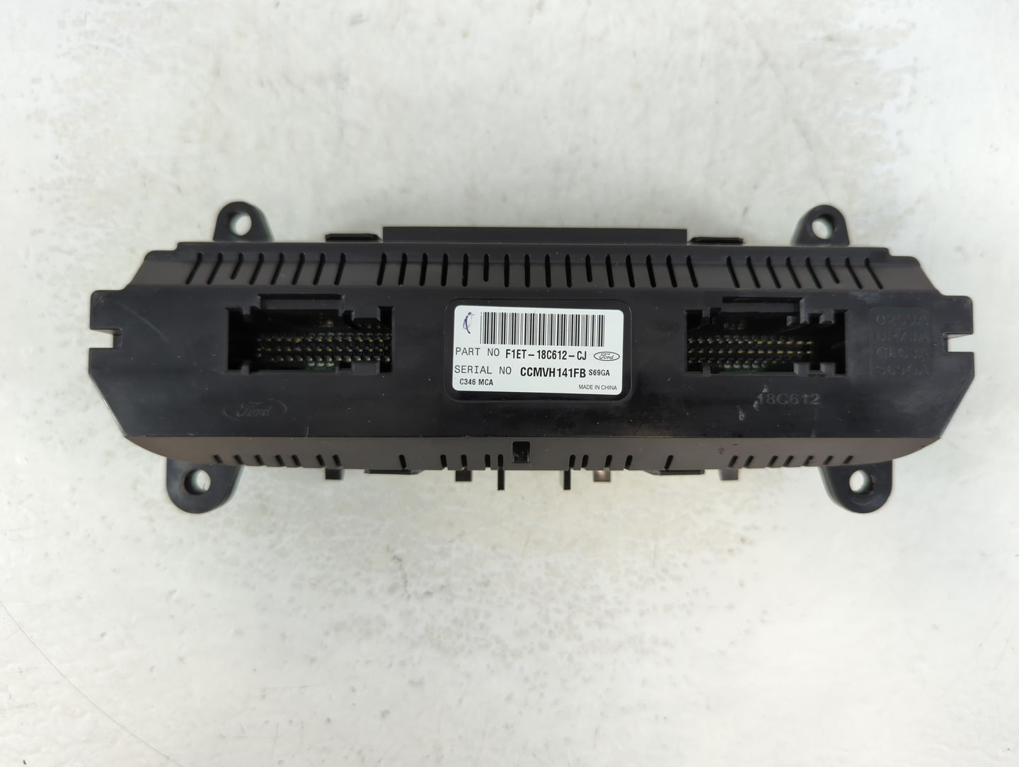 2015-2018 Ford Focus Climate Control Module Temperature AC/Heater Replacement Fits Fits 2015 2016 2017 2018 OEM Used Auto Pa