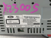 2017-2018 Ford Fusion Radio AM FM Cd Player Receiver Replacement P/N:HS7T-19C107-BD Fits Fits 2017 2018 OEM Used Auto Parts 