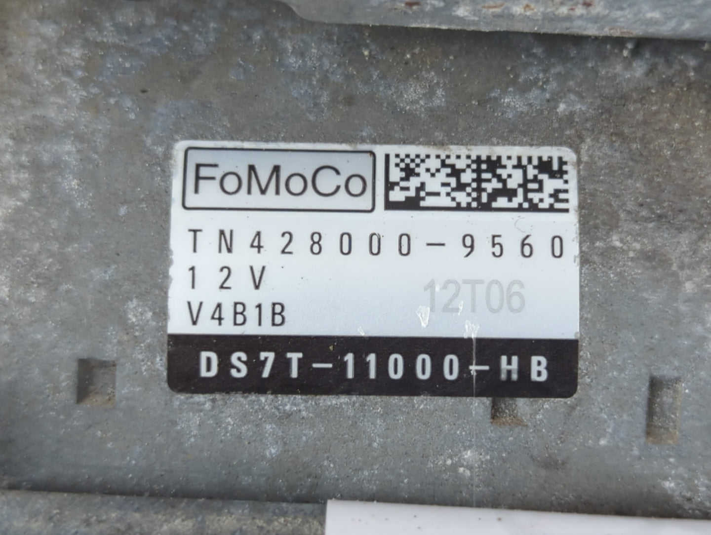 2013-2020 Ford Fusion Car Starter Motor Solenoid OEM P/N:TN428000-9560 DS7T-11000-HB Fits OEM Used Auto Parts - Oemusedautop