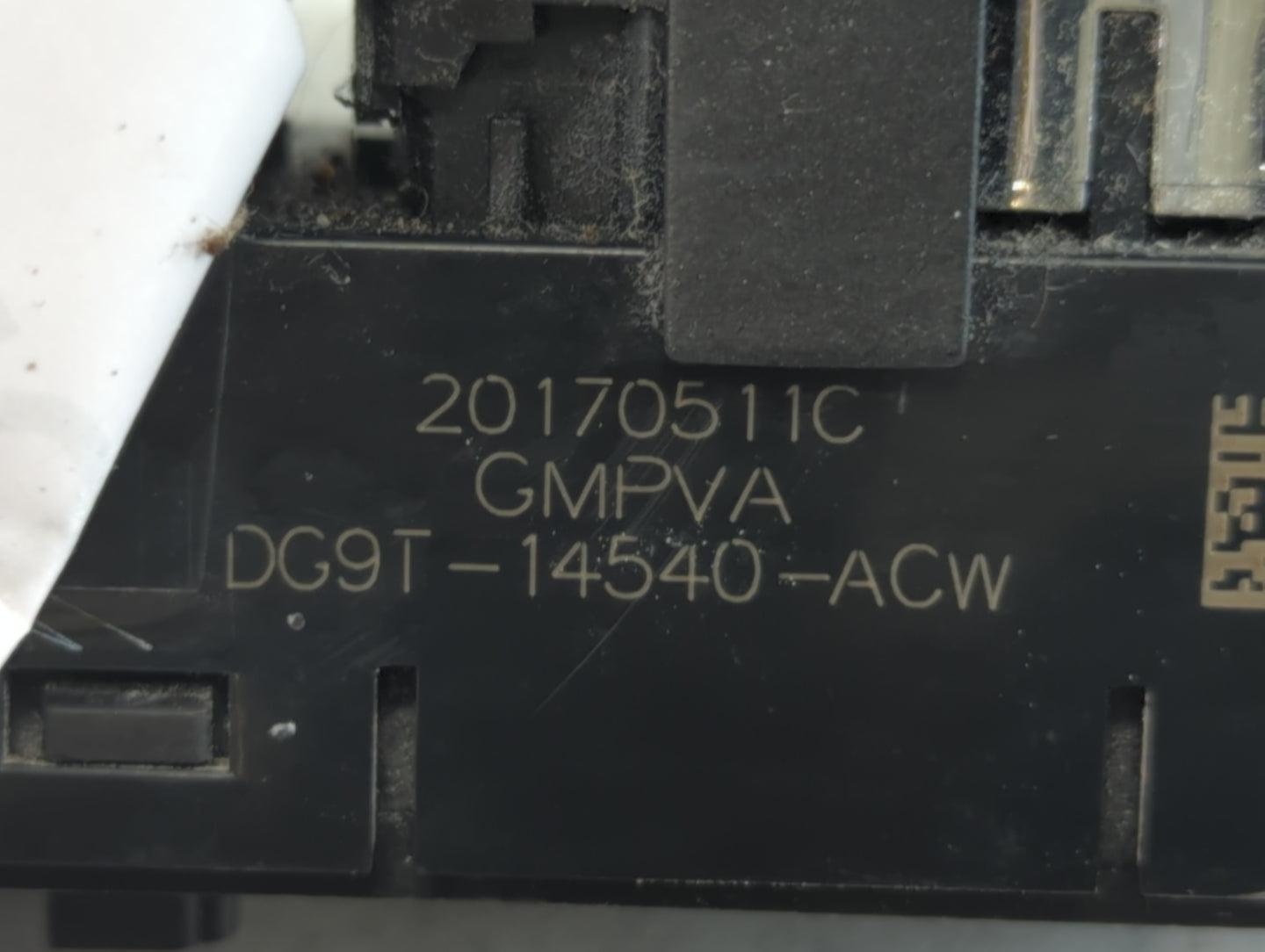 2013-2020 Ford Fusion Master Power Window Switch Replacement Driver Side Left P/N:DG9T-14540-ACW Fits OEM Used Auto Parts - 