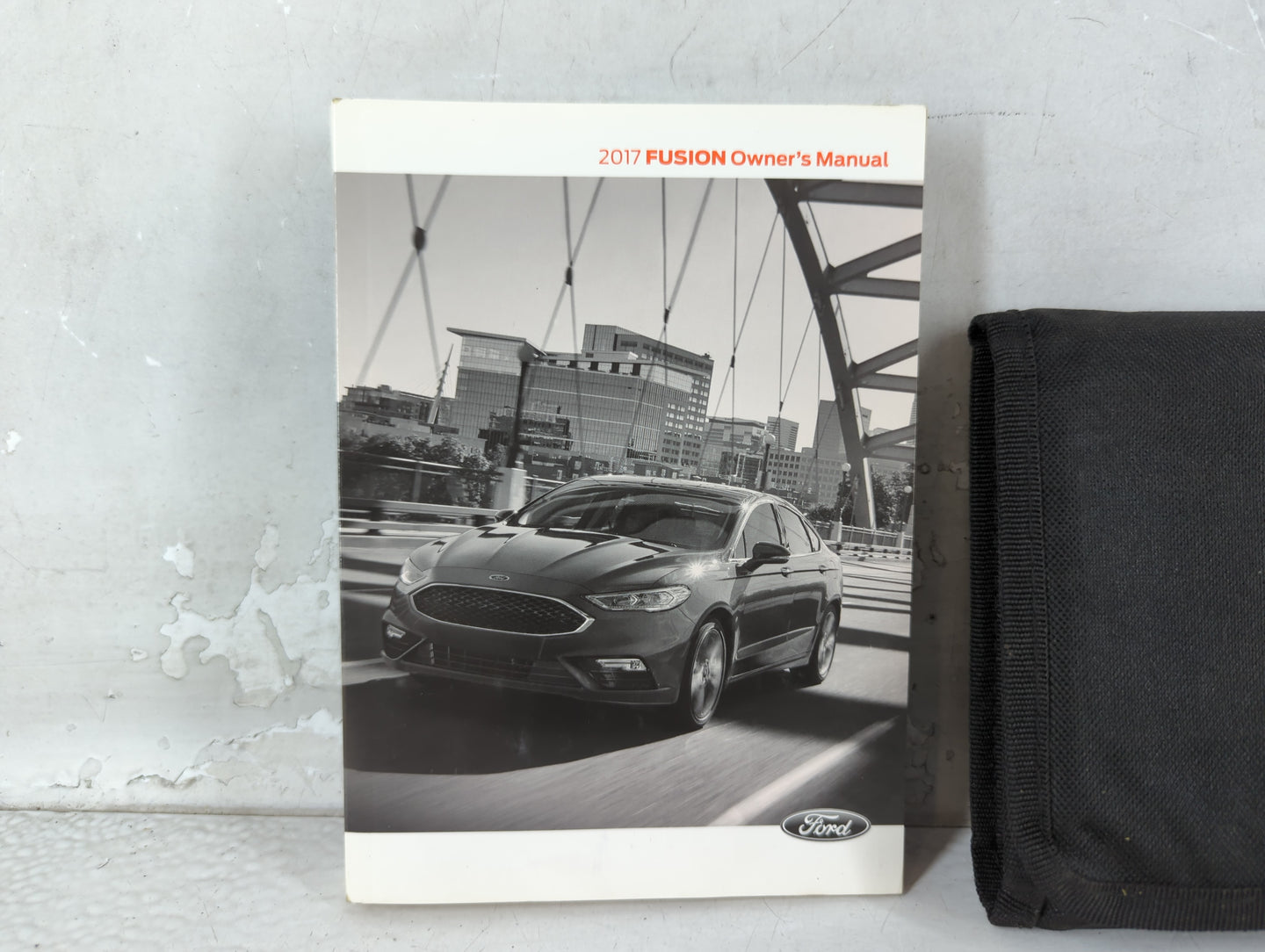 2017 Ford Fusion Owners Manual Book Guide P/N:HE5J 19A321 AA OEM Used Auto Parts - Oemusedautoparts1.com