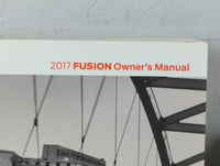 2017 Ford Fusion Owners Manual Book Guide P/N:HE5J 19A321 AA OEM Used Auto Parts - Oemusedautoparts1.com