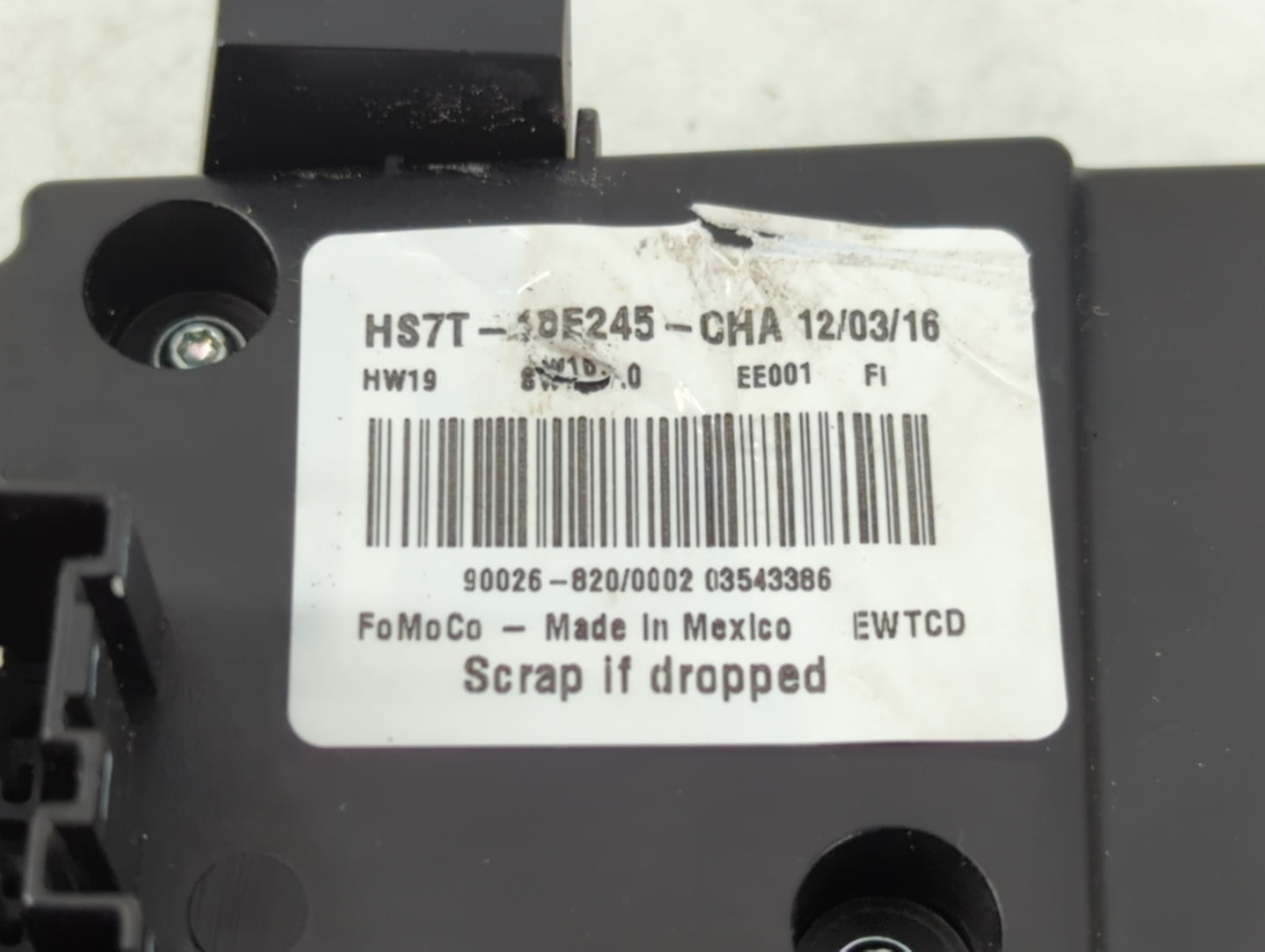 2016-2020 Ford Fusion Radio AM FM Cd Player Receiver Replacement P/N:HS7T-18E245-CHA Fits Fits 2016 2017 2018 2019 2020 OEM 