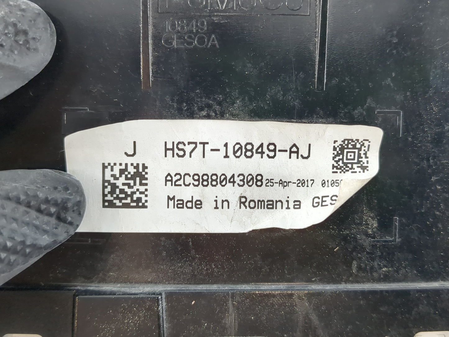 2017 Ford Fusion Instrument Cluster Speedometer Gauges P/N:HS7T-10849-AJ Fits OEM Used Auto Parts - Oemusedautoparts1.com