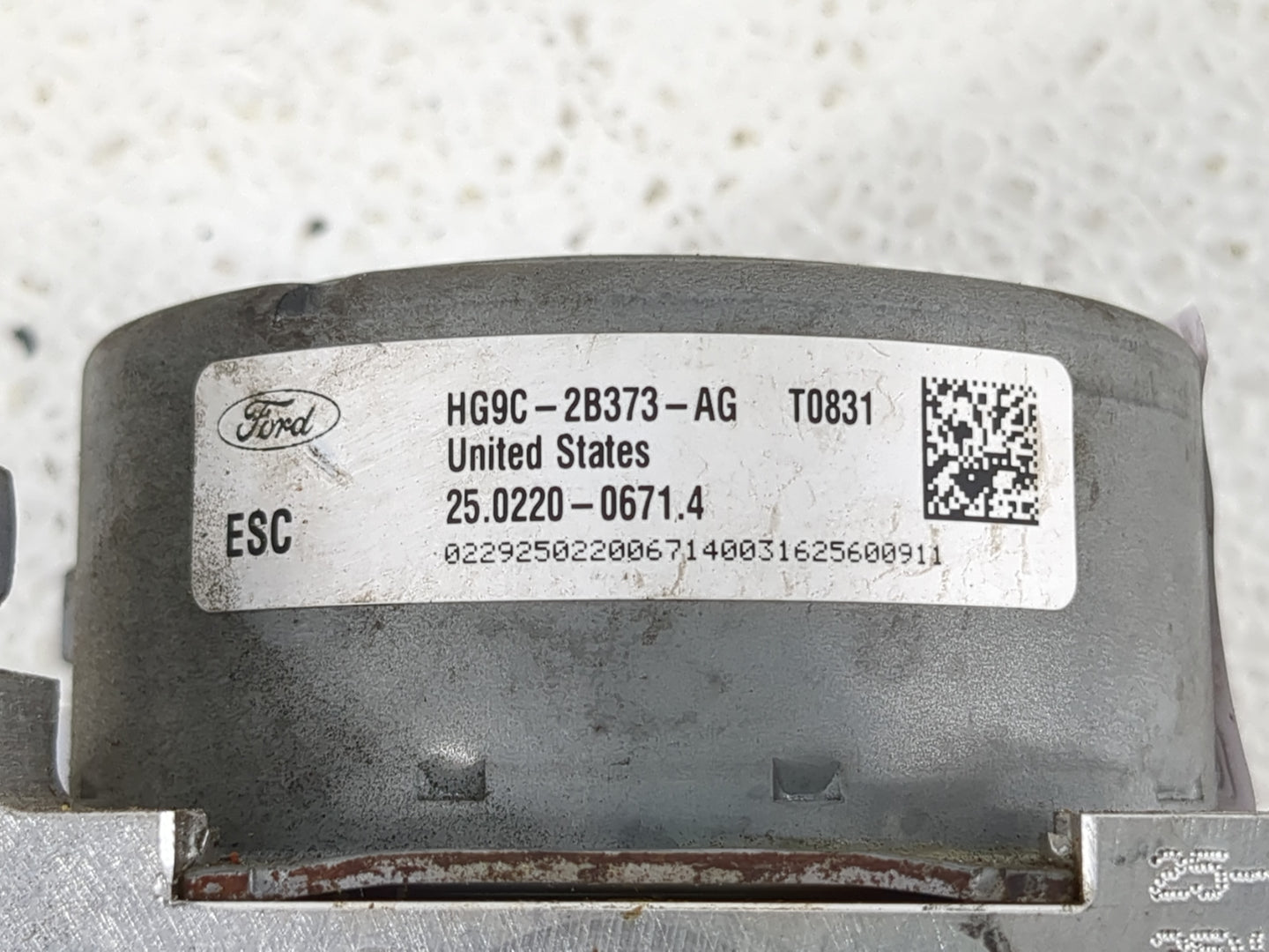 2017-2018 Ford Fusion ABS Pump Control Module Replacement P/N:HG9C-2B373-AG Fits Fits 2017 2018 OEM Used Auto Parts - Oemuse