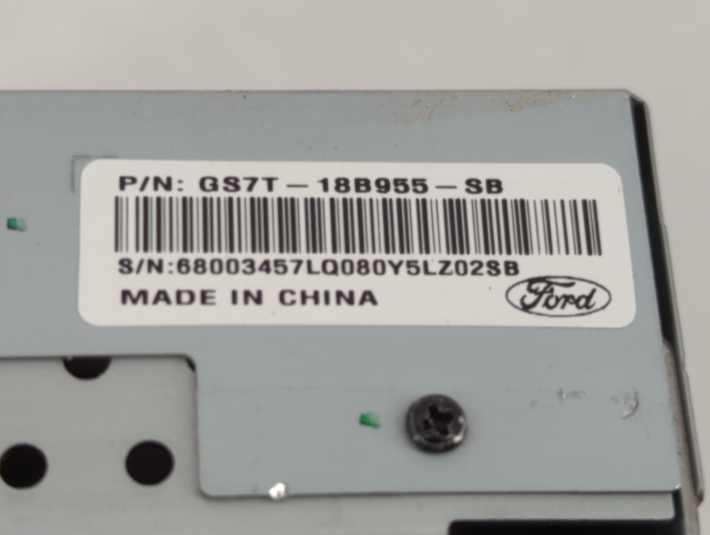 2017 Ford Fusion Radio AM FM Cd Player Receiver Replacement P/N:JS7T-14G370-GJF GS7T-18B955-SB, HS7T-14G370-GCD Fits OEM Use