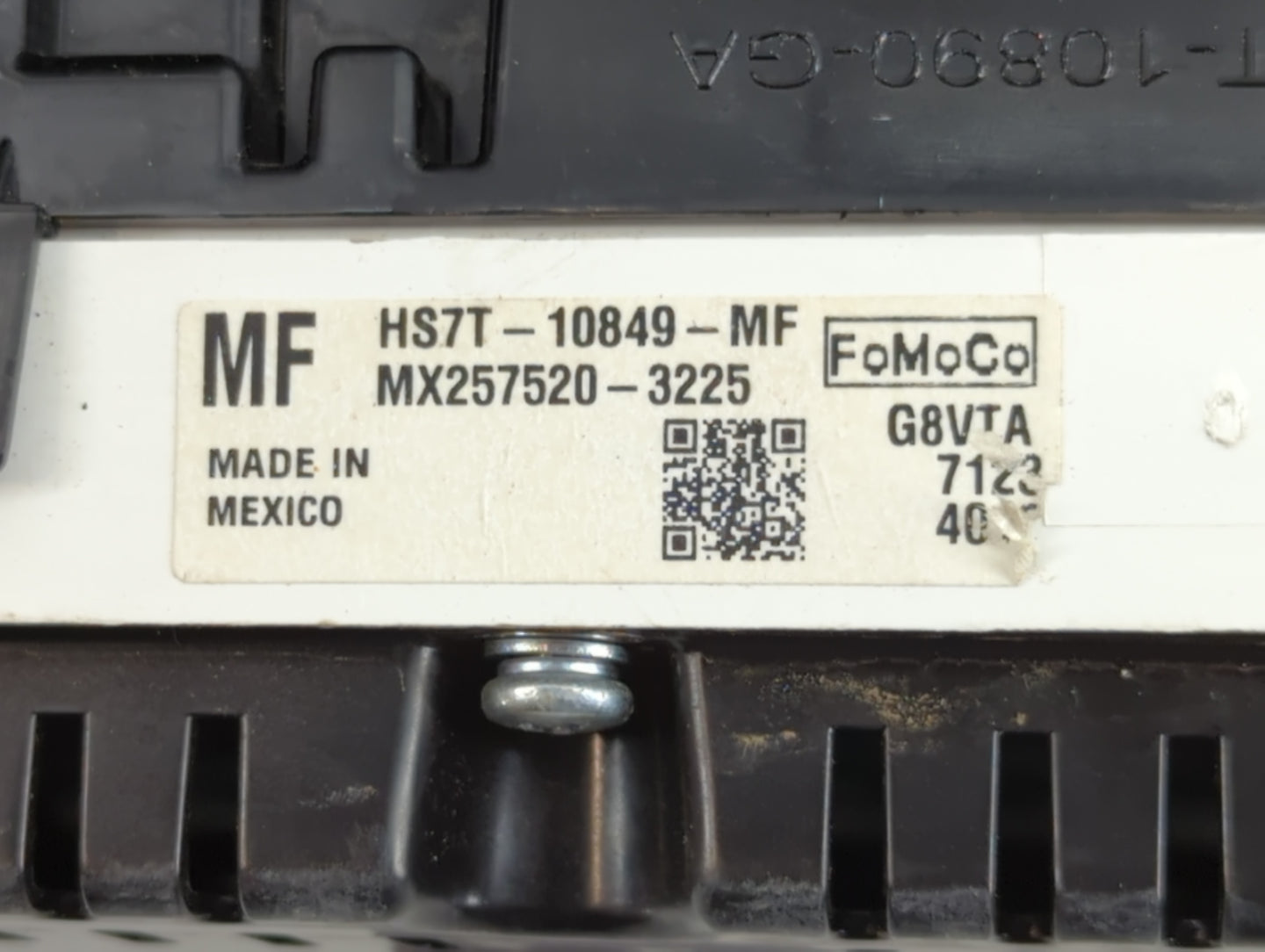 2017 Ford Fusion Instrument Cluster Speedometer Gauges P/N:HS7T-10849-MF Fits OEM Used Auto Parts - Oemusedautoparts1.com