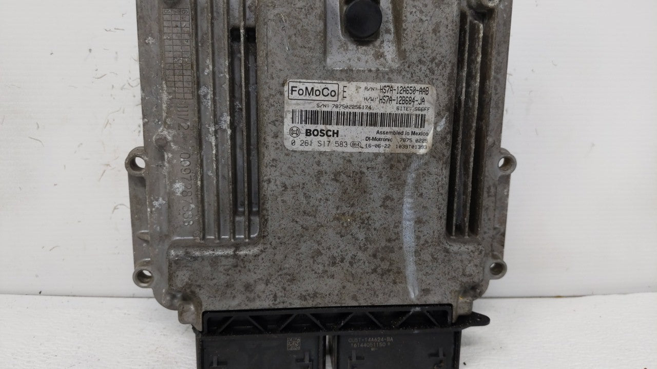 2017-2019 Ford Fusion PCM Engine Control Computer ECU ECM PCU OEM P/N:HP5A-12A650-AGB HJ5A-12A650-HA Fits Fits 2017 2018 201