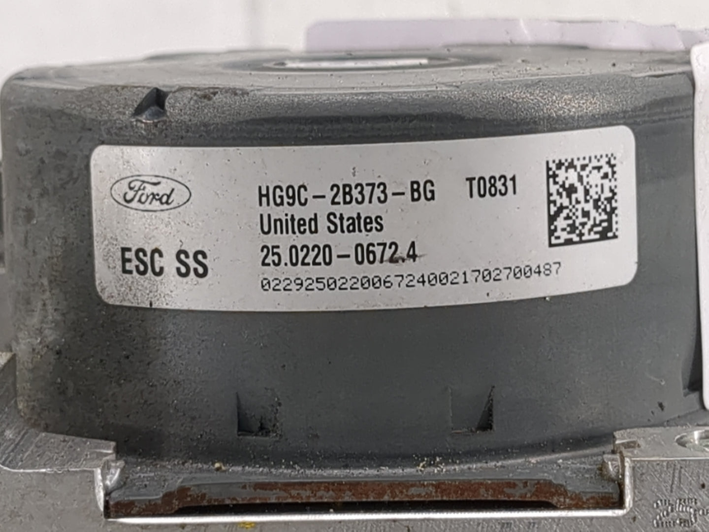 2017-2018 Ford Fusion ABS Pump Control Module Replacement P/N:HG9C-2B373-BG Fits Fits 2017 2018 OEM Used Auto Parts - Oemuse