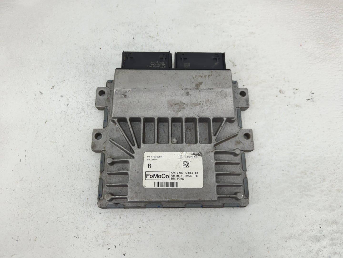 2017-2020 Ford Fusion PCM Engine Control Computer ECU ECM PCU OEM P/N:A6SXL24021100 HS7A-12A650-PB Fits OEM Used Auto Parts 