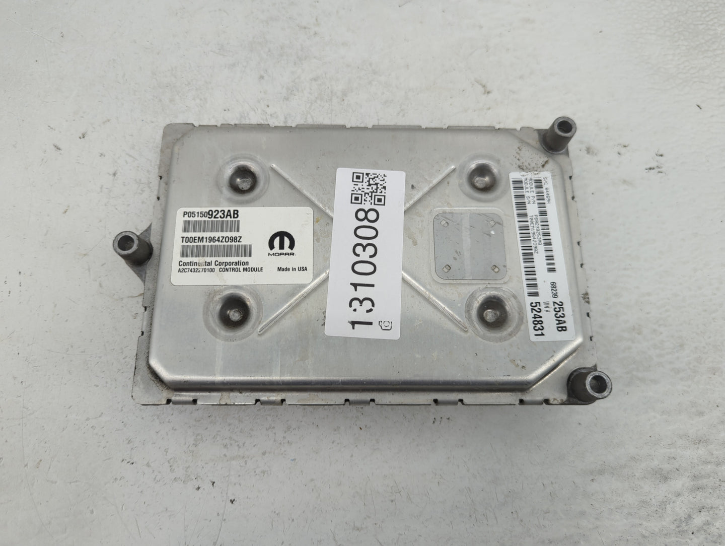 2017-2019 Ford Fusion PCM Engine Control Computer ECU ECM PCU OEM P/N:P68239253AB P05150923AB Fits Fits 2017 2018 2019 OEM U