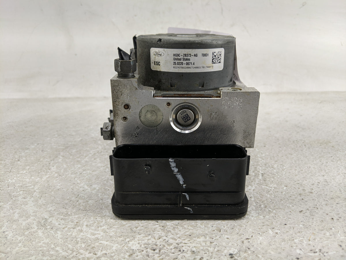 2017-2018 Ford Fusion Anti-Lock Brake ABS Pump Module Actuator OEM P/N:HG9C-2B373-AG Fits Fits 2017 2018 OEM Used Auto Parts