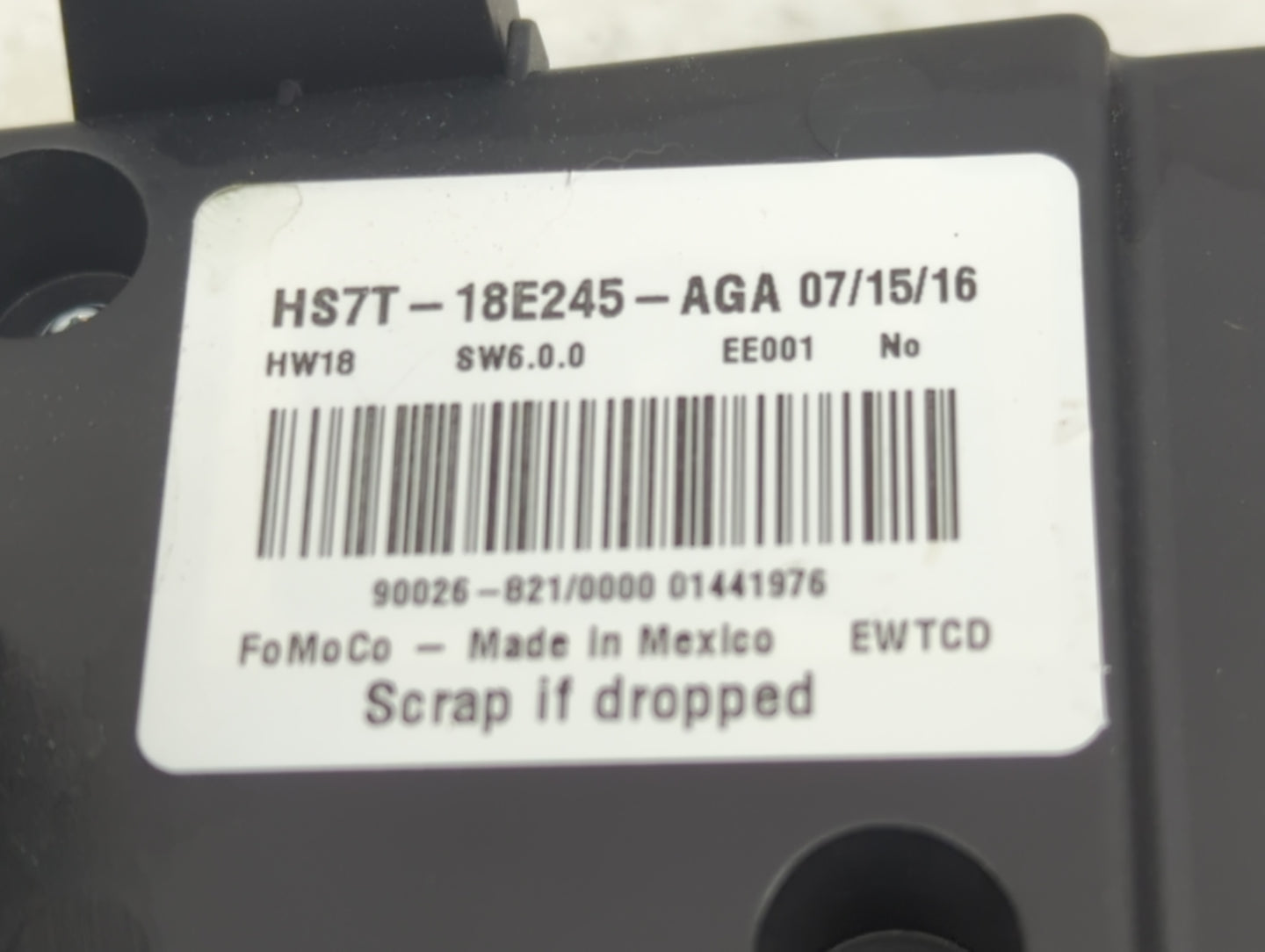 2017-2017 Ford Fusion Radio Control Panel - Oemusedautoparts1.com