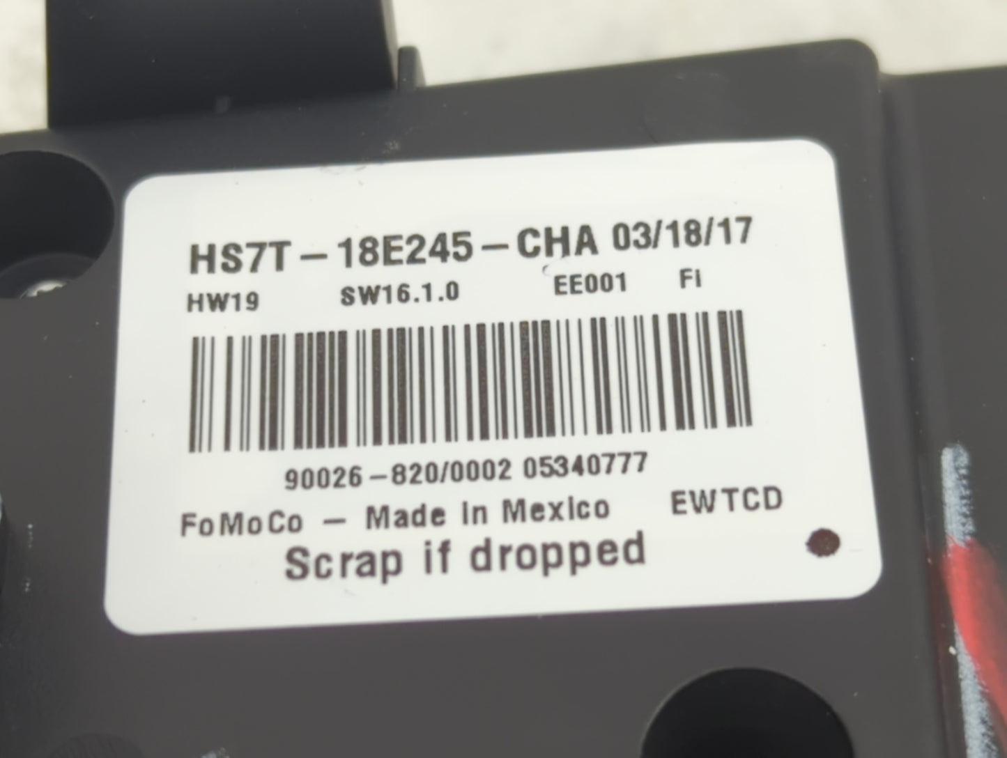 2017-2020 Ford Fusion Radio Control Panel - Oemusedautoparts1.com