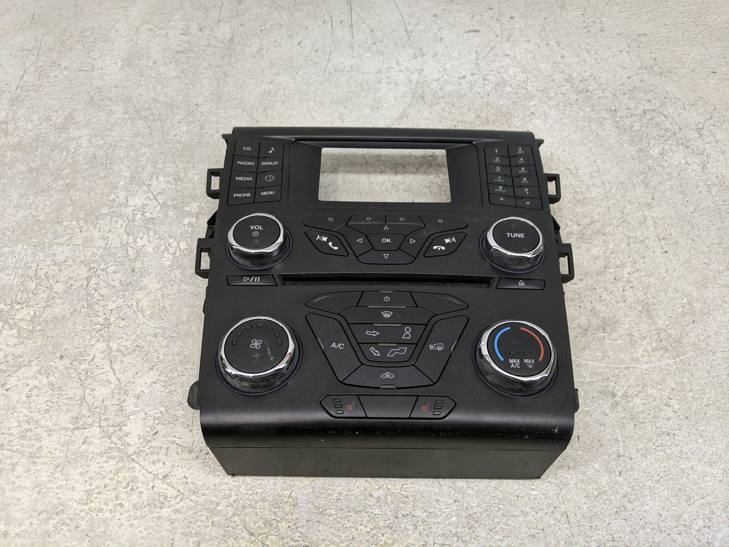 2017-2020 Ford Fusion Radio Control Panel - Oemusedautoparts1.com