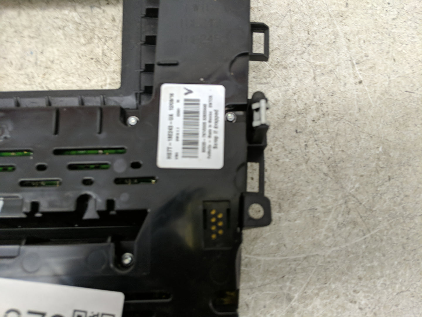 2017-2020 Ford Fusion Radio Control Panel - Oemusedautoparts1.com