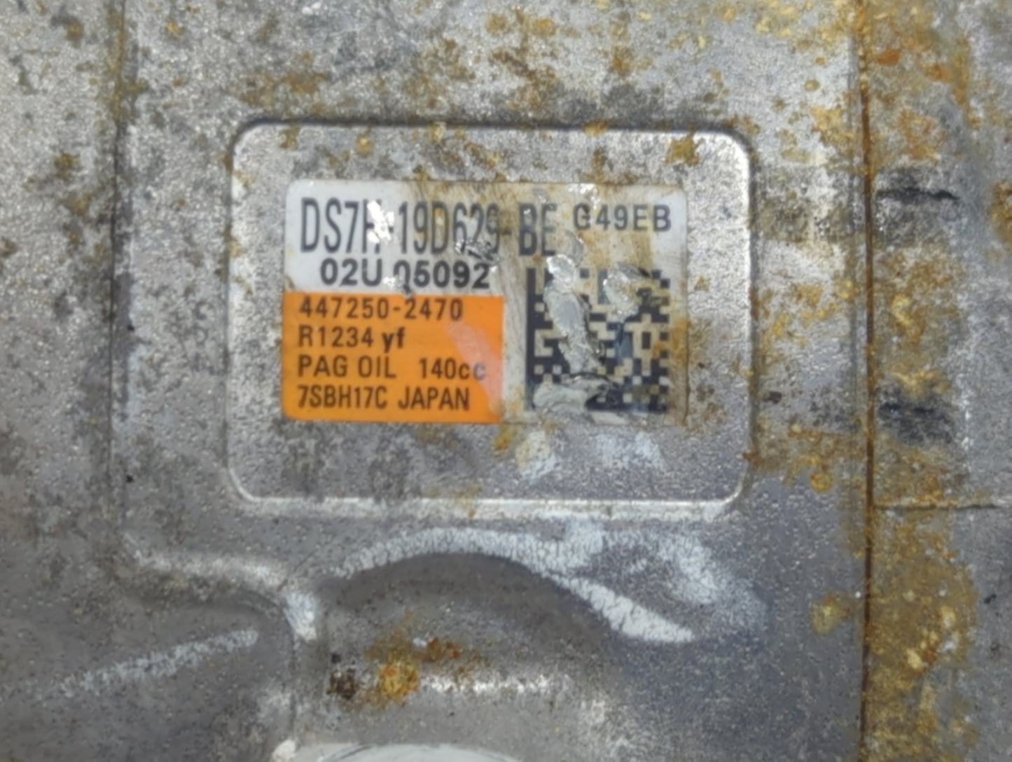2017-2020 Ford Fusion Air Conditioning A/c Ac Compressor Oem - Oemusedautoparts1.com