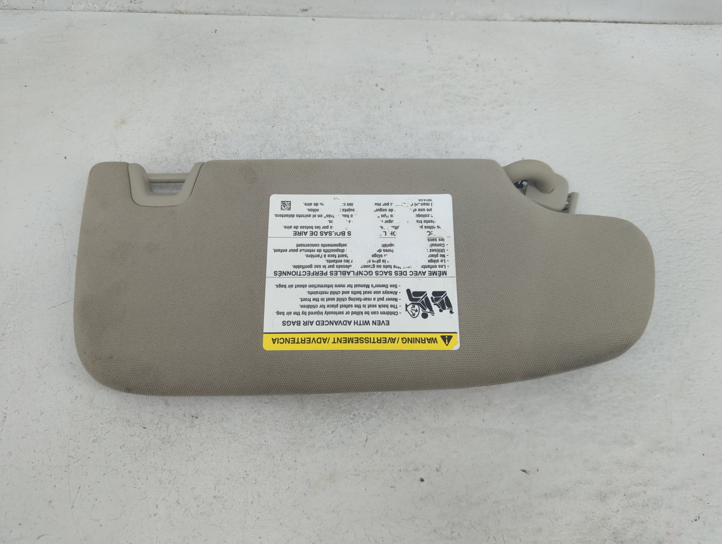 2017-2020 Ford Fusion Sun Visor Shade Replacement Driver Left Mirror Fits Fits 2017 2018 2019 2020 OEM Used Auto Parts - Oem