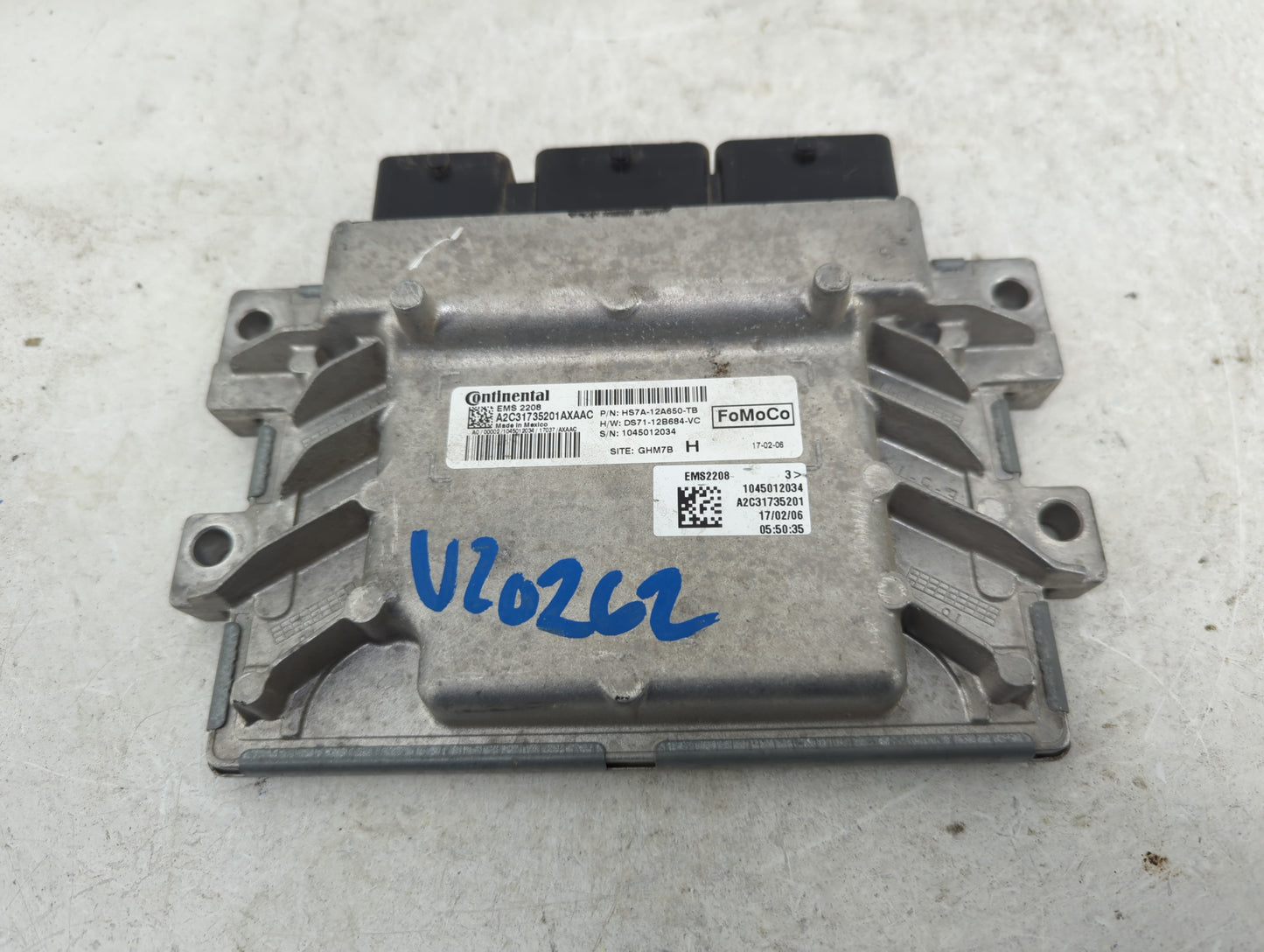 2017-2020 Ford Fusion PCM Engine Control Computer ECU ECM PCU OEM P/N:DS71-12B684-VC HS7A-12A650-TB Fits OEM Used Auto Parts