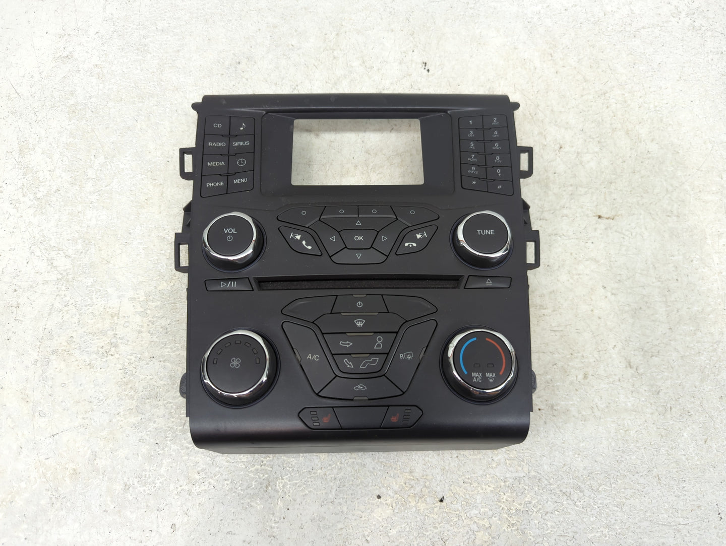 2017-2020 Ford Fusion Radio Control Panel - Oemusedautoparts1.com
