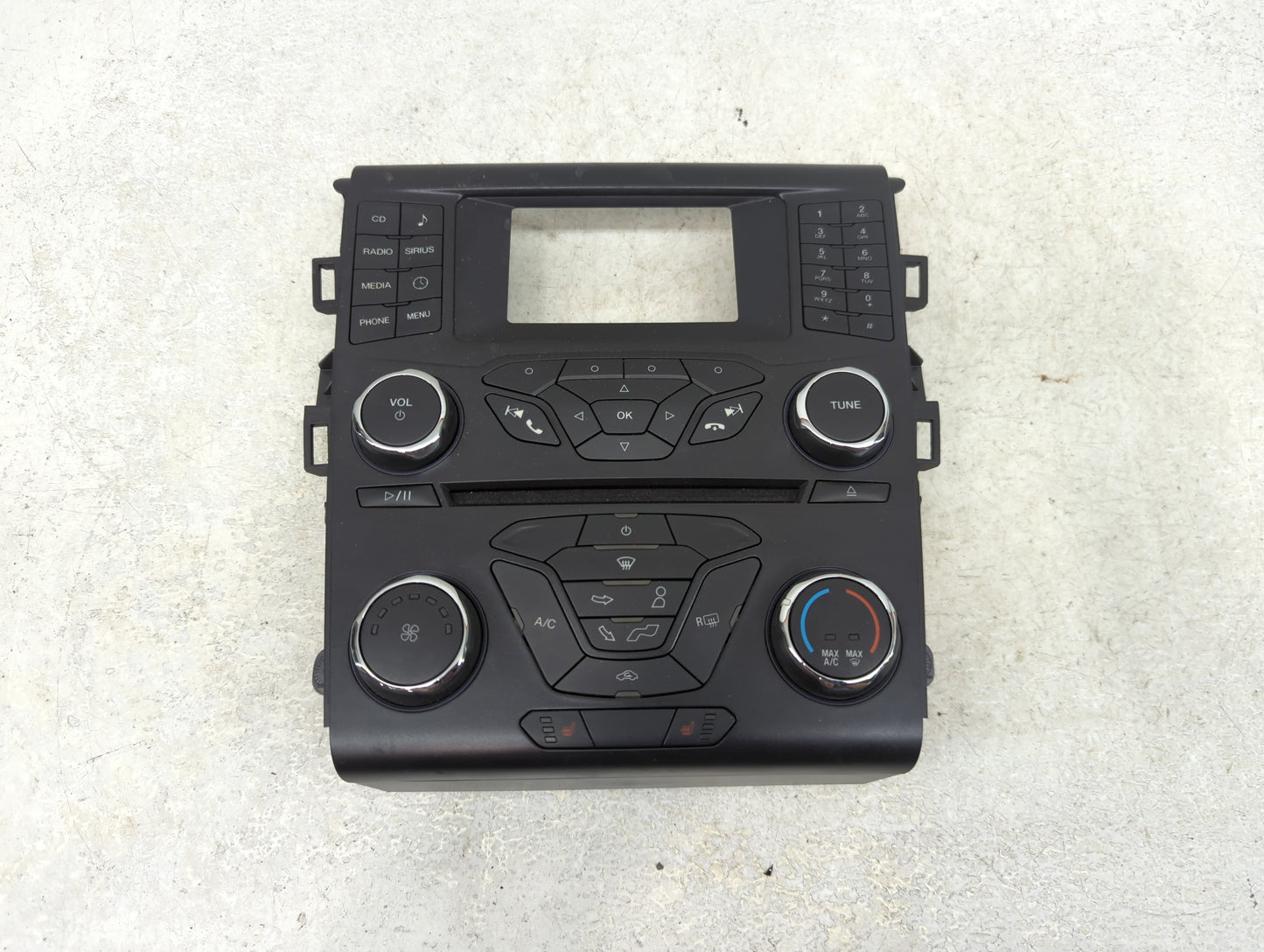 2017-2020 Ford Fusion Radio Control Panel - Oemusedautoparts1.com