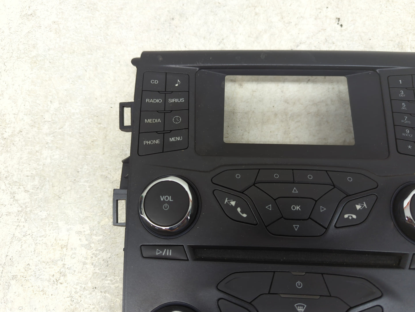 2017-2020 Ford Fusion Radio Control Panel - Oemusedautoparts1.com