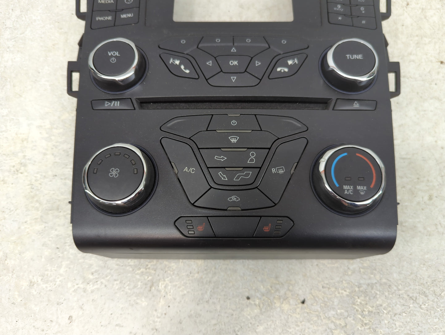 2017-2020 Ford Fusion Radio Control Panel - Oemusedautoparts1.com