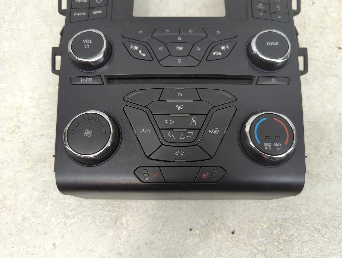 2017-2020 Ford Fusion Radio Control Panel - Oemusedautoparts1.com