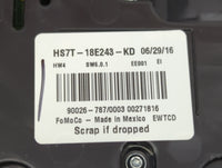 2017-2020 Ford Fusion Radio Control Panel - Oemusedautoparts1.com