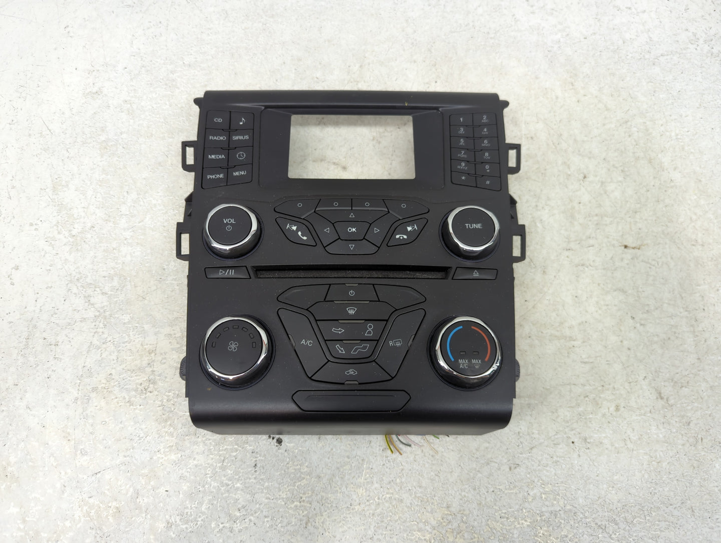 2017-2018 Ford Fusion Radio AM FM Cd Player Receiver Replacement P/N:HS7T-18E243-ED Fits Fits 2017 2018 OEM Used Auto Parts 