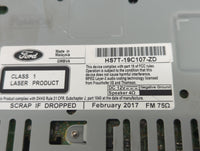 2017-2020 Ford Fusion Radio AM FM Cd Player Receiver Replacement P/N:HS7T-19C107-ZD Fits Fits 2017 2018 2019 2020 OEM Used A