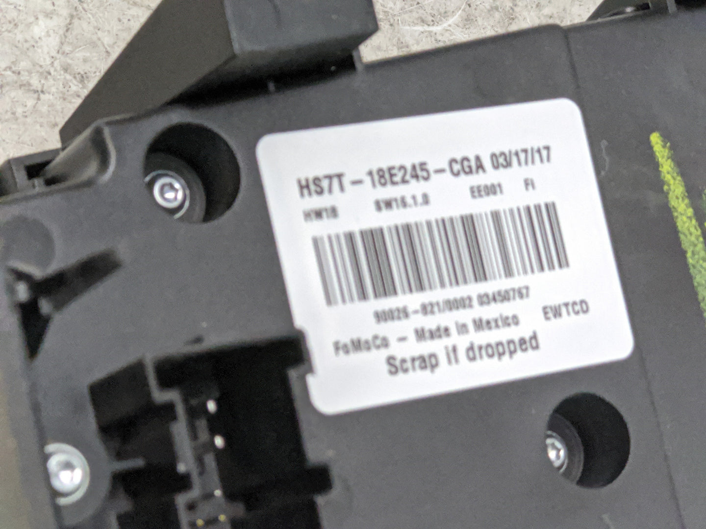 2017-2020 Ford Fusion Radio Control Panel - Oemusedautoparts1.com