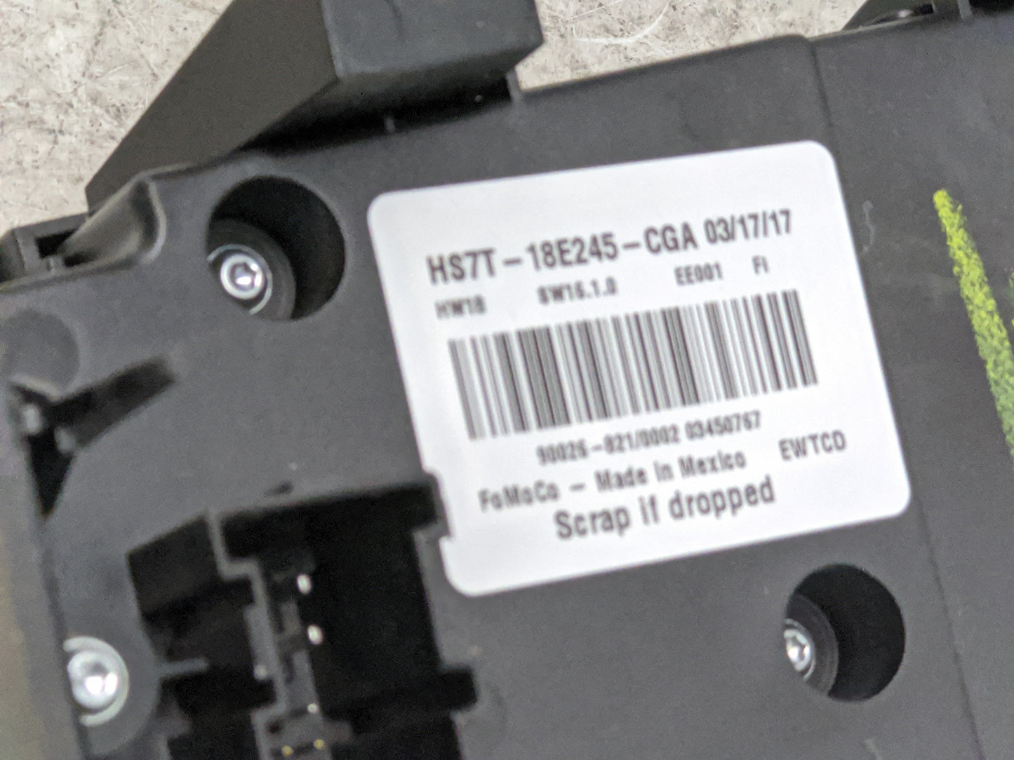 2017-2020 Ford Fusion Radio Control Panel - Oemusedautoparts1.com